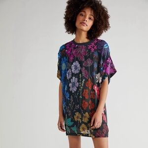 Free People Jewel Mini Dress NWOT